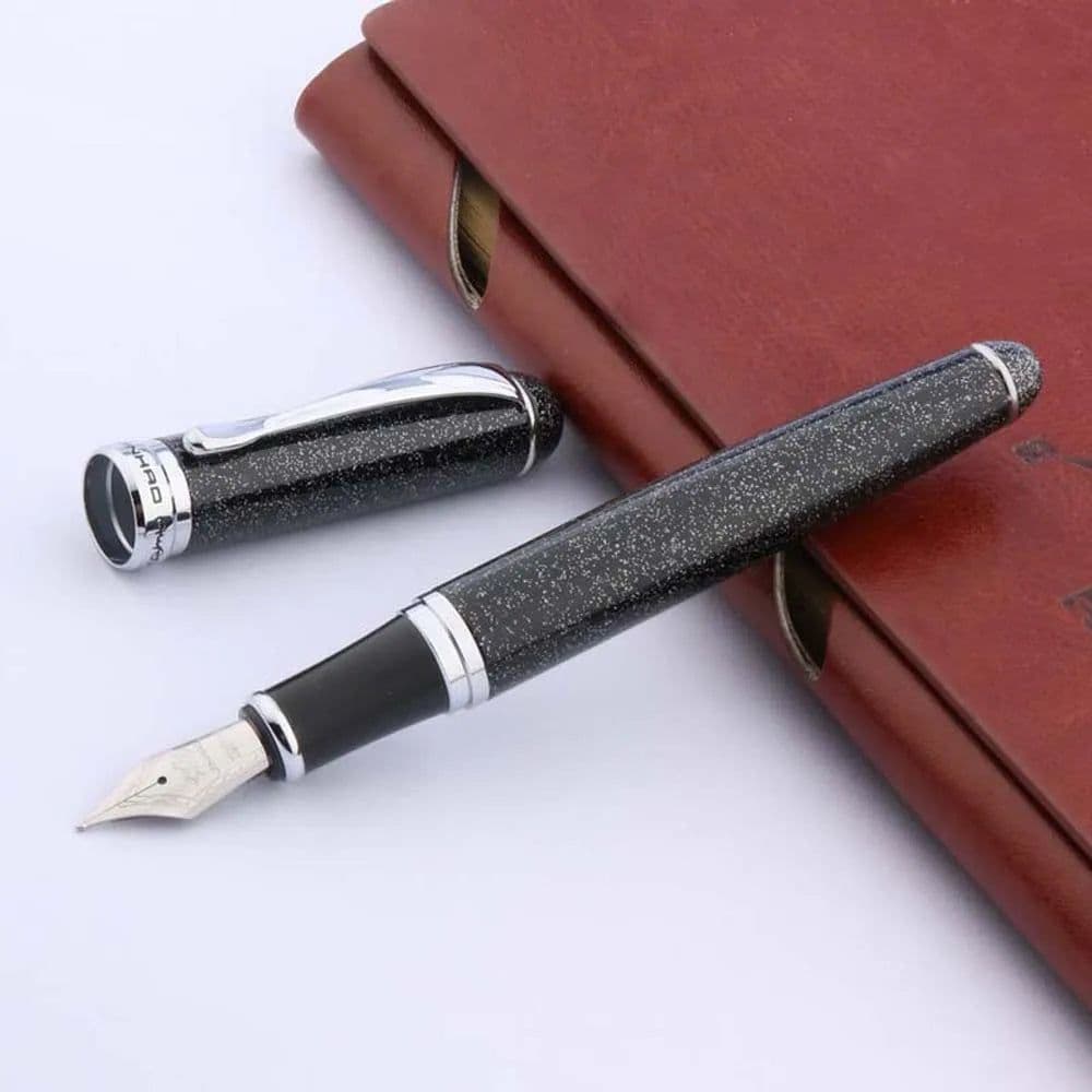 image-METAL Jinhao X750 Fountain Pen hot color Chessboard GIFT Medium Nib Stationery Office school supplies