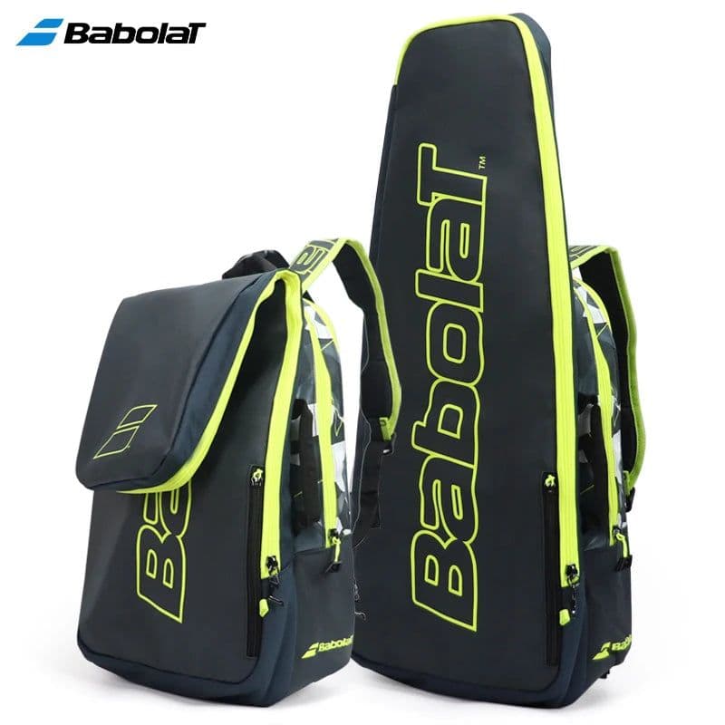 image-Genuine Babolat Tennis Backpack Pure Wimbledon Co-branding Tennis Padel Squash Badminton Rackets Bag Large Capacity Raquete Bags