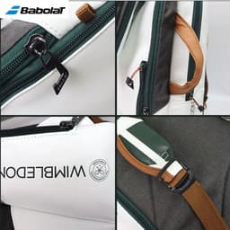 image-Genuine Babolat Tennis Backpack Pure Wimbledon Co-branding Tennis Padel Squash Badminton Rackets Bag Large Capacity Raquete Bags