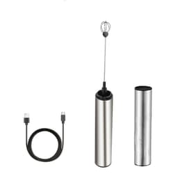image-Mini Portable USB Rechargeable Electric Milk Frother Foam Maker Handheld Foamer High Speeds Drink Mixer Frothing Wand for Coffee