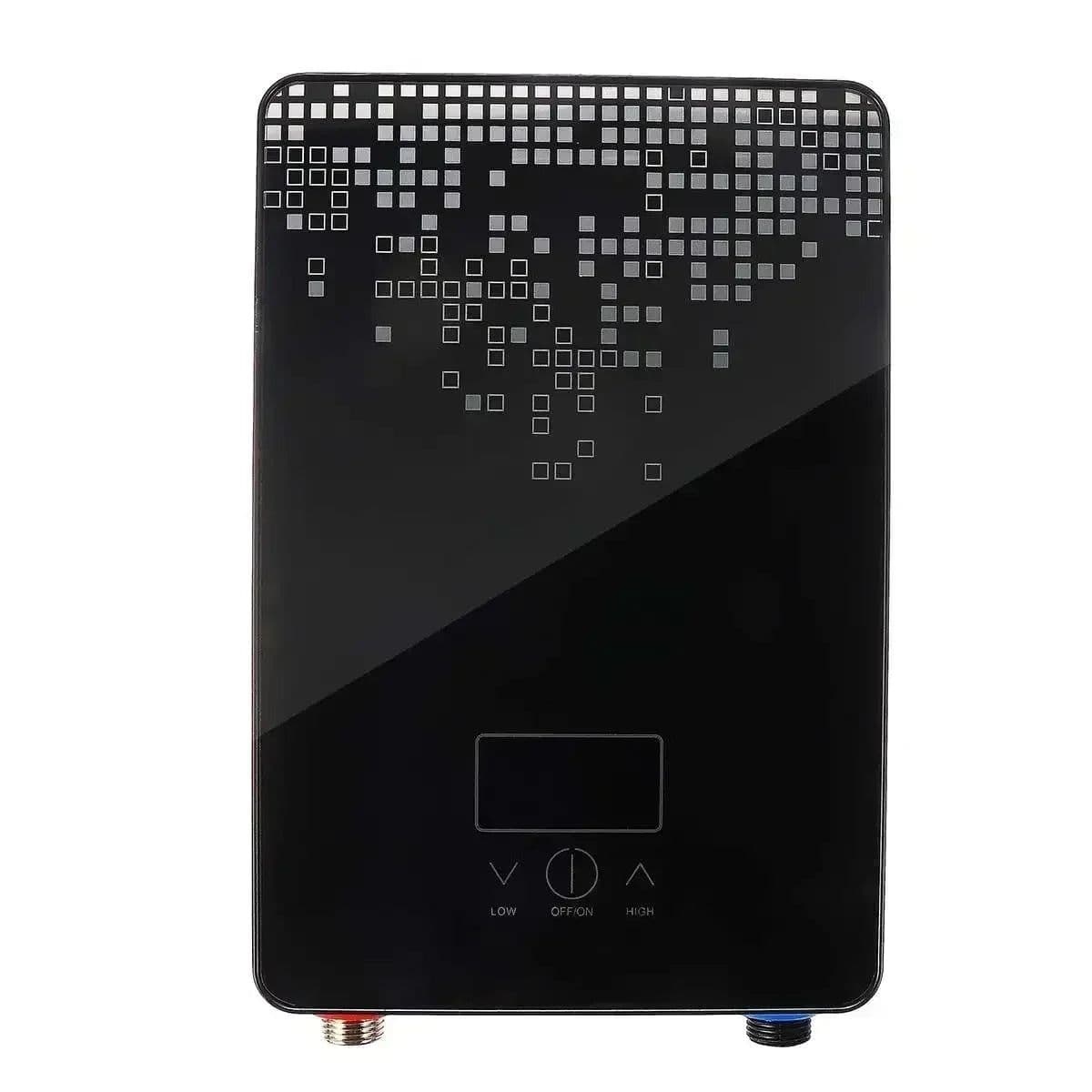 image-Electric Hot Water Heater Tankless Instant Boiler Bathroom 110V 220V Tankless Shower Thermostat Safe Intelligent Automatica