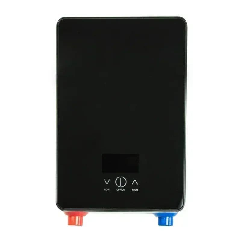 image-Electric Hot Water Heater Tankless Instant Boiler Bathroom 110V 220V Tankless Shower Thermostat Safe Intelligent Automatica