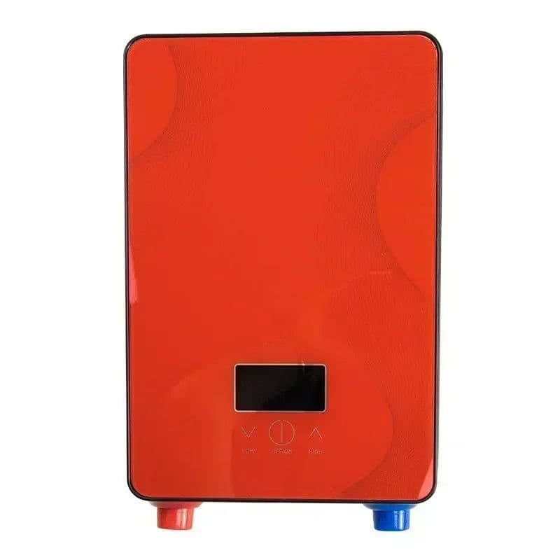 image-Electric Hot Water Heater Tankless Instant Boiler Bathroom 110V 220V Tankless Shower Thermostat Safe Intelligent Automatica