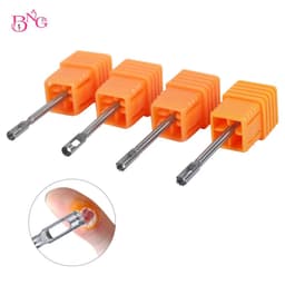 image-Stainless steel Medical Pedicure Drill Bit Faster Corn Remover Removal Foot Callus Cuticle Cutter Rotary Burr Bits Tool