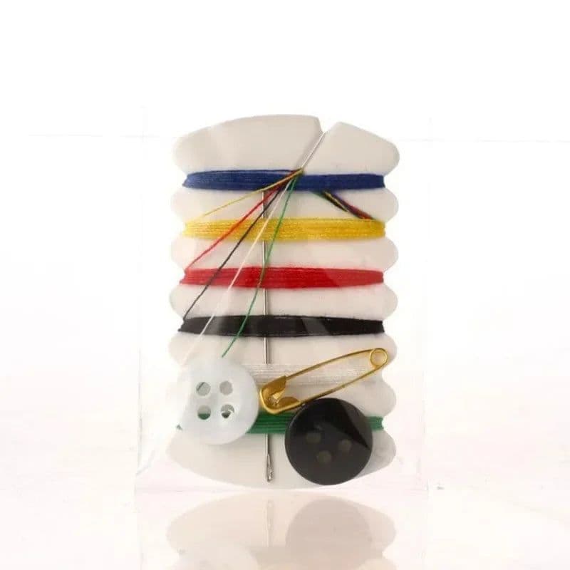 image-20/50/100pcs Mini Portable Sewing Kit Needle Thread Button Pin Travel Household Tools Hand Sewing Bag for Travel Hotel Supplies