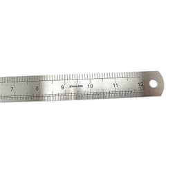 image-0.8mm Thickness Steel Ruler Thicker Drafting Supplies Hardware Tools Ruler Double Faced Office And School Kawaii Free Shipping