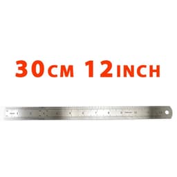 image-0.8mm Thickness Steel Ruler Thicker Drafting Supplies Hardware Tools Ruler Double Faced Office And School Kawaii Free Shipping