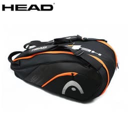 image-9-Pack HEAD Tennis Bag Classic Djokovic Tennis Racket Backpack Adult Men Women Squash Padel Beach Tennis Shoulder Bags Accessory