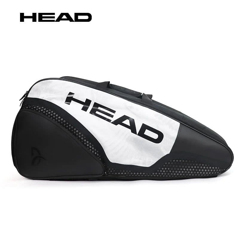 image-9-Pack HEAD Tennis Bag Classic Djokovic Tennis Racket Backpack Adult Men Women Squash Padel Beach Tennis Shoulder Bags Accessory