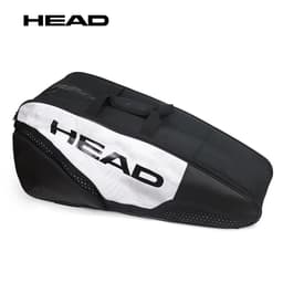image-9-Pack HEAD Tennis Bag Classic Djokovic Tennis Racket Backpack Adult Men Women Squash Padel Beach Tennis Shoulder Bags Accessory