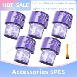 image-Replacement Hepa Filter Fit For Dyson SV12, Dyson V10 Cyclone Series, V10 Absolute, V10 Animal, V10 Total Clean Vacuum Parts