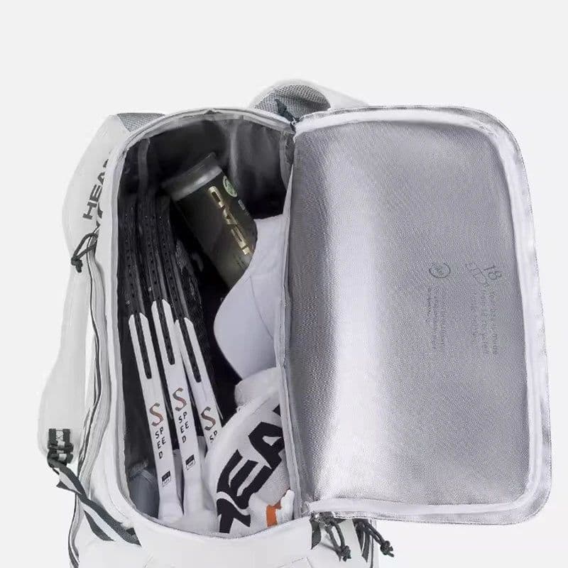 image-Original HEAD Tennis Bag Large Capacity Multilayer Shock Absorber Strap Tennis Balls Bag Tennis Padel Ball Pack Sports Backpack