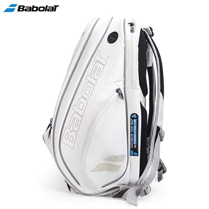 image-Babolat Tennis Backpack PURE Wimbledon Raqueteira Tennis Bag 2 /6 /12 Tennis Racket Bag Padel Racket Badminton Raquete Tenis Bag
