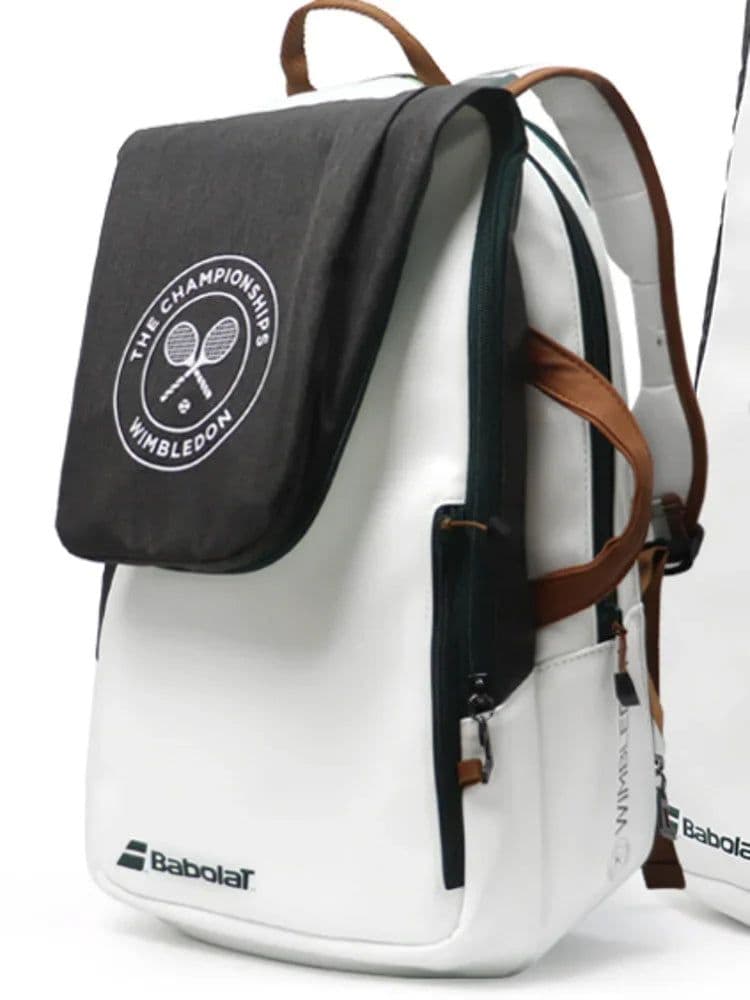 image-Babolat Tennis Backpack PURE Wimbledon Raqueteira Tennis Bag 2 /6 /12 Tennis Racket Bag Padel Racket Badminton Raquete Tenis Bag