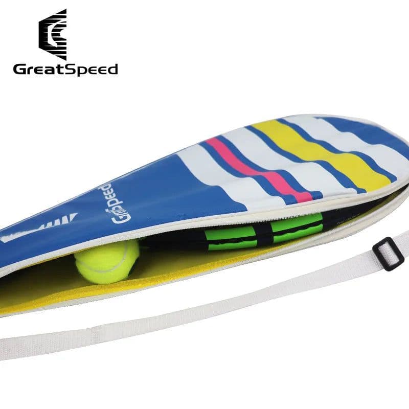 image-Kids 23in 21in 26in 25in Tennis Racket Cover GreatSpeed Children Boys Girls Training Tennis Badminton Shoulder Bag Padel Covers