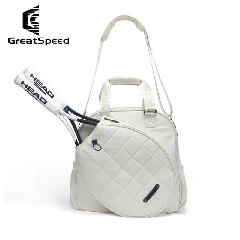 image-High Quality Women Men GreatSpeed Tennis Bag Couple Tennis Squash Padel Shoulder Bags Outdoor New Professional Tennis Accessory