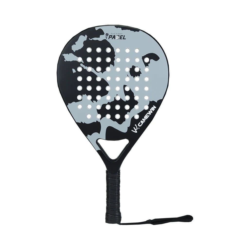 image-New Professional Carbon Fiber Padel Tennis Racket Soft Face Paddle Tennis Racquet with Bag Cover