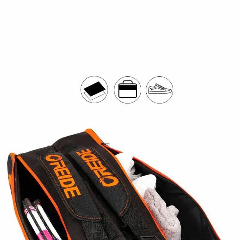 image-Badminton Racket HandBag Large Capacity Tennis Backpack Racquet Basic Series Sports Bag Outdoor Gym 6-12 Pieces Squash Padel