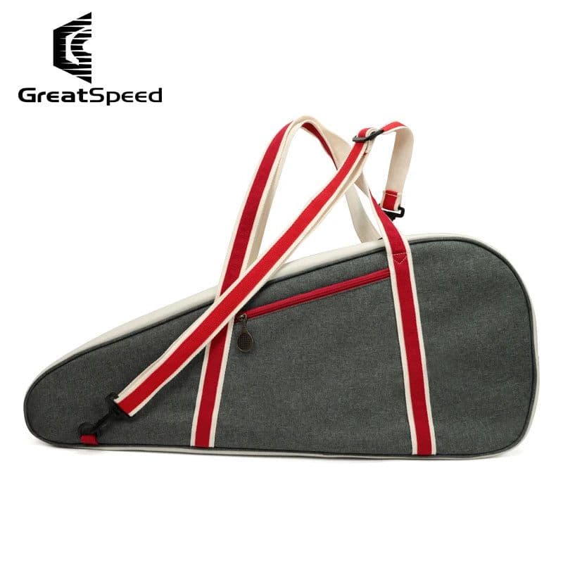 image-Genuine GreatSpeed 3 Pack Tennis Shoulder Bag Adults Light Portable Tenis Padel Squash Racket Bag Classic Badminton Storage Bags
