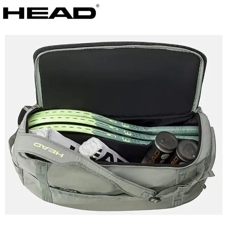 image-Original HEAD Pro Duffle Peretini Tennis Backpack 2023 New 6R 9R Tennis Rackets Bag Unisex Portable Squash Padel Tenis Court Bag