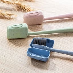 image-4Pcs/set Mini Toothbrush Head Cover Portable Tooth Brush Holder Cap For Outdoor Travel Household Bathroom Organizer Accessories