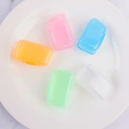image-4Pcs/set Mini Toothbrush Head Cover Portable Tooth Brush Holder Cap For Outdoor Travel Household Bathroom Organizer Accessories
