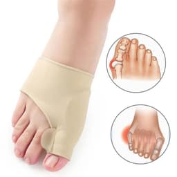 image-1Pair Toe Separator Hallux Valgus Bunion Corrector Hammer Toe Straightener Foot Pain Relief Orthopedic Pedicure Tools Foot Care