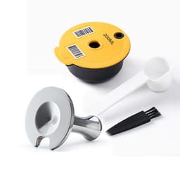image-Reusable Coffee Capsule Pods for BOSCH-s Machine Tassimo Espresso Refillable Coffee Filters Pod Silicone Lid 60/180200/220ML