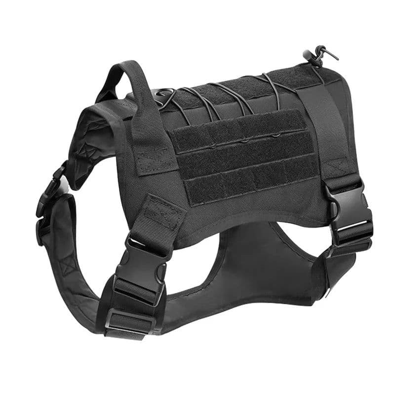 image-Tactical Militar Dog Harness for Large Dog Harness with Rope Reflective Dog Harness with Handle Labrador Retriever Chest Clothes