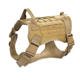 image-Tactical Militar Dog Harness for Large Dog Harness with Rope Reflective Dog Harness with Handle Labrador Retriever Chest Clothes