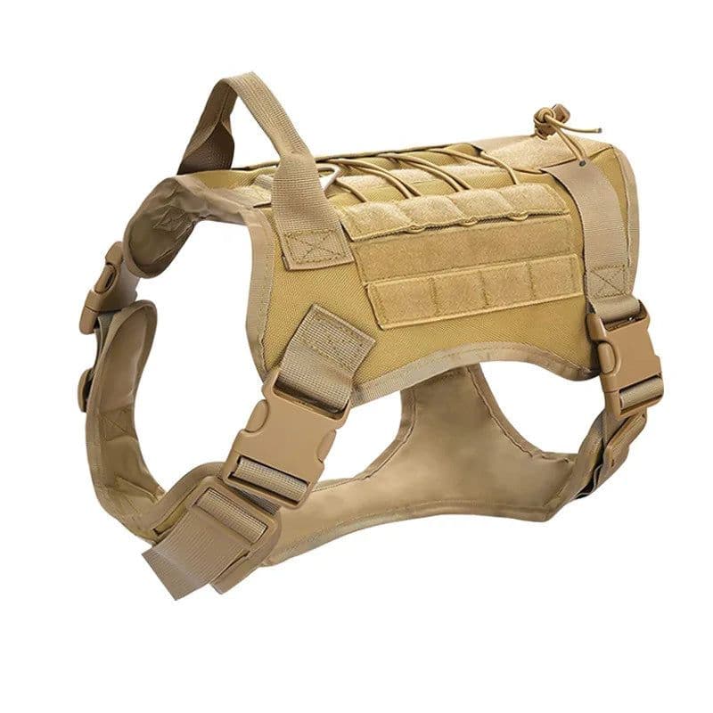 image-Tactical Militar Dog Harness for Large Dog Harness with Rope Reflective Dog Harness with Handle Labrador Retriever Chest Clothes