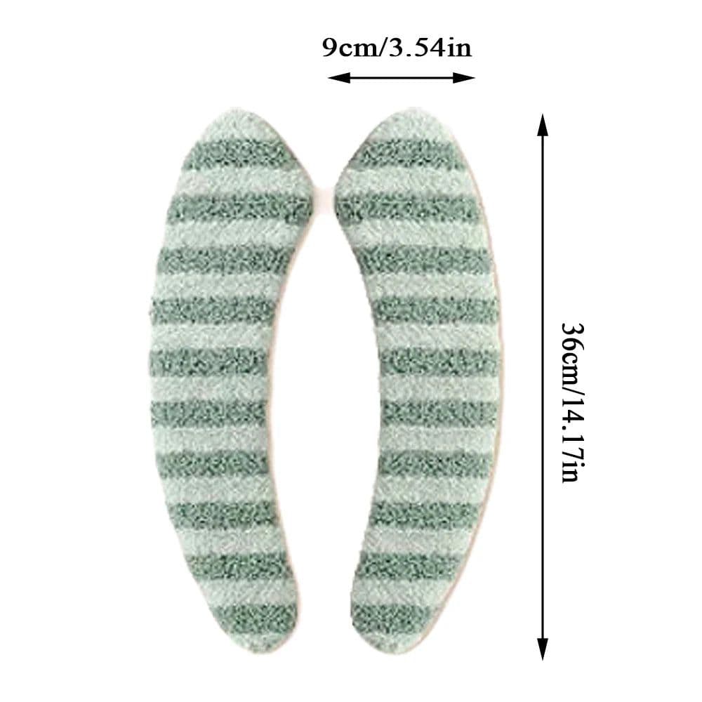 image-Toilet Seat Cushion Cover Washable Thickened Toilet Mat Winter Soft Warmer Cover Toilet Seat Cover Bathroom Accessories Reusable
