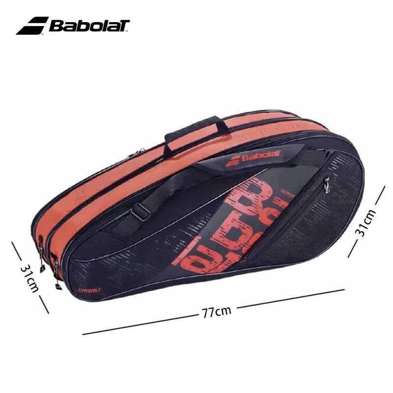 image-2024 Original BABOLAT Team Series Tennis Bag 4R 10R Large Capacity Squash Padel Tenis Racket Backpack Men Women Shoulder Handbag