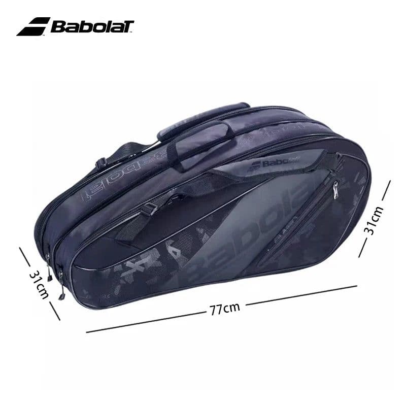 image-2024 Original BABOLAT Team Series Tennis Bag 4R 10R Large Capacity Squash Padel Tenis Racket Backpack Men Women Shoulder Handbag