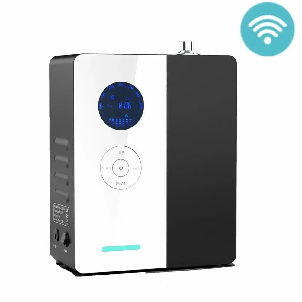 image-500m³ Hotel Aroma Essential Oil Diffuser Multi Segment Timing Air Freshener Room Fragrance Office Perfume Purifier Scent Machine