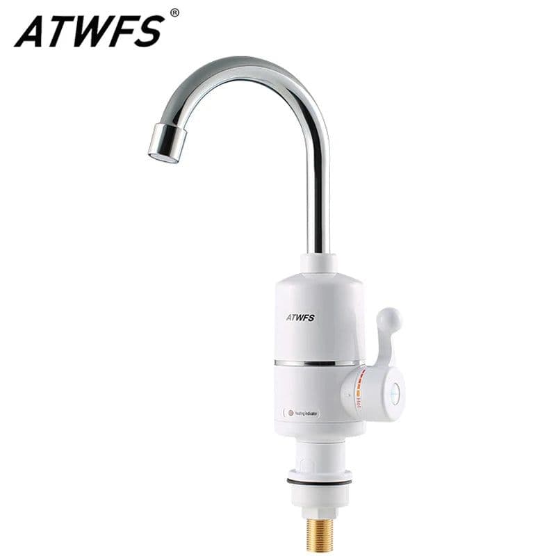 image-ATWFS Tankless Electric Newest Water Heater Kitchen Instant Hot Water Tap Heater Water Faucet Instantaneous Heater3000w