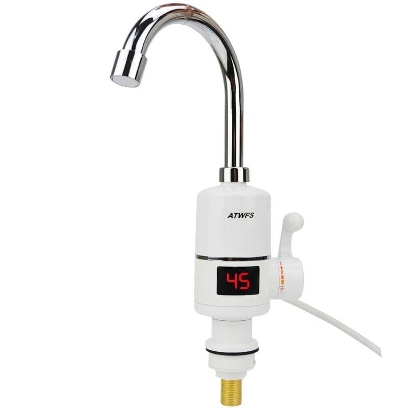 image-ATWFS Tankless Electric Newest Water Heater Kitchen Instant Hot Water Tap Heater Water Faucet Instantaneous Heater3000w