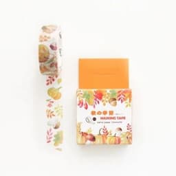 image-15mm X 7m Cute Lotkawaii Flower food animals Decorative Washi Tape DIY Scrapbooking Masking Tape School Office Supply