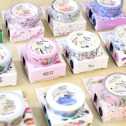 image-15mm X 7m Cute Lotkawaii Flower food animals Decorative Washi Tape DIY Scrapbooking Masking Tape School Office Supply