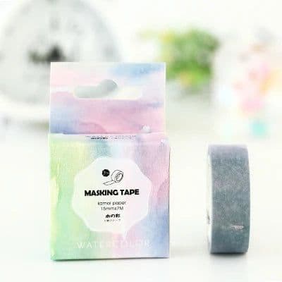 image-15mm X 7m Cute Lotkawaii Flower food animals Decorative Washi Tape DIY Scrapbooking Masking Tape School Office Supply