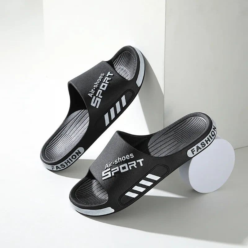 image-Big Size 48 49 Men Outside Slippers Summer Beach Sandals Thick Sole Non-slip Slides Fashion Slides Indoor Casual Bathroom Shoes