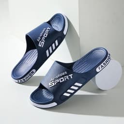 image-Big Size 48 49 Men Outside Slippers Summer Beach Sandals Thick Sole Non-slip Slides Fashion Slides Indoor Casual Bathroom Shoes