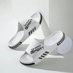 image-Big Size 48 49 Men Outside Slippers Summer Beach Sandals Thick Sole Non-slip Slides Fashion Slides Indoor Casual Bathroom Shoes