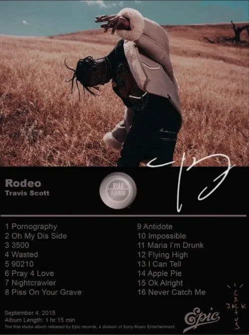 image-Utopia Album Cover Poster Hip Hop Singer Star Travis Scott Canvas Painting Prints Wall Picture Bedroom Club Home Decor Fan Gifts
