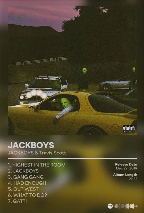 image-Utopia Album Cover Poster Hip Hop Singer Star Travis Scott Canvas Painting Prints Wall Picture Bedroom Club Home Decor Fan Gifts