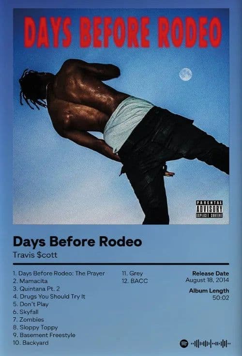 image-Utopia Album Cover Poster Hip Hop Singer Star Travis Scott Canvas Painting Prints Wall Picture Bedroom Club Home Decor Fan Gifts