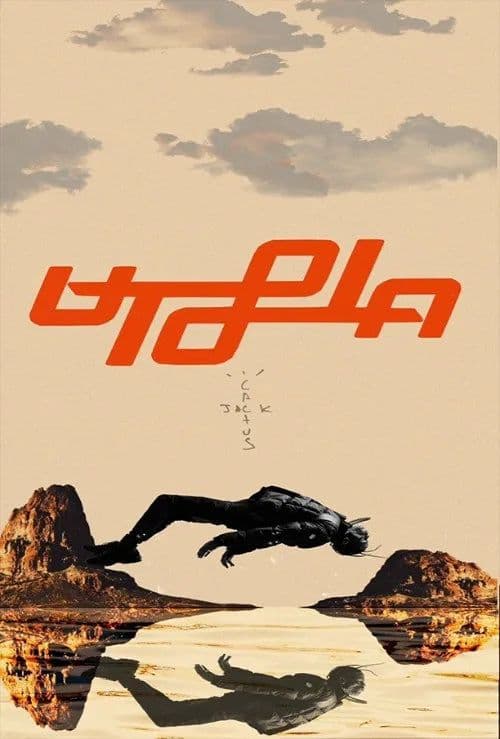 image-Utopia Album Cover Poster Hip Hop Singer Star Travis Scott Canvas Painting Prints Wall Picture Bedroom Club Home Decor Fan Gifts