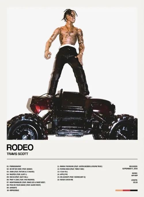 image-Utopia Album Cover Poster Hip Hop Singer Star Travis Scott Canvas Painting Prints Wall Picture Bedroom Club Home Decor Fan Gifts