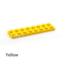 image-40pcs DIY Building Blocks Thin Figures Bricks 2x8 Dots 13Color Educational Creative Size Compatible With 3034 Toys for Children