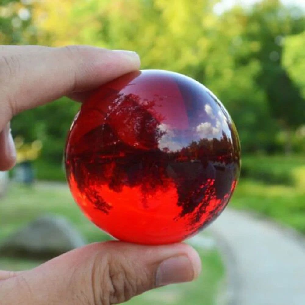 image-40/50/60MM Asia Rare Clear Multicolor K9 Crystal Ball Healing Magic Sphere Photography Props Lensball Living Room Decor Gifts